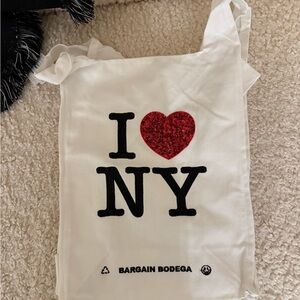 I Love NY Tote Bag CJ HENDRY BARGAIN BODEGA